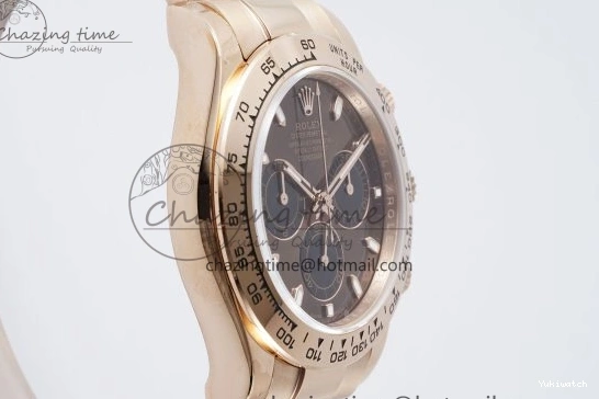 Dial SA4130 Best Edition QF Daytona on 116505 V2 Brown Bracelet RG 1:1 0324